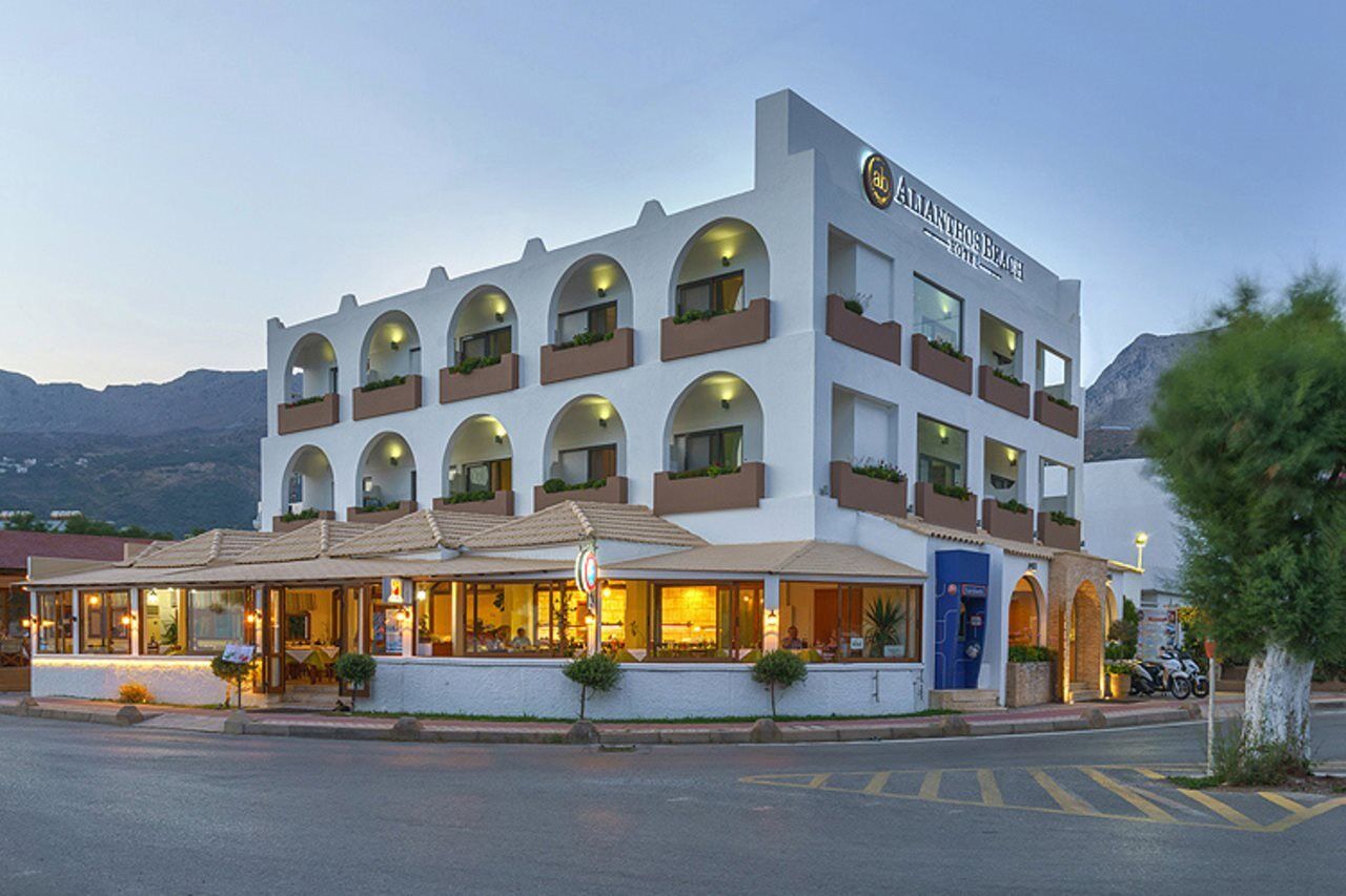 Alianthos Beach Hotel Plakias Extérieur photo